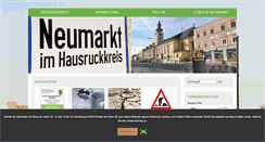 Desktop Screenshot of neumarkt-hausruckkreis.at